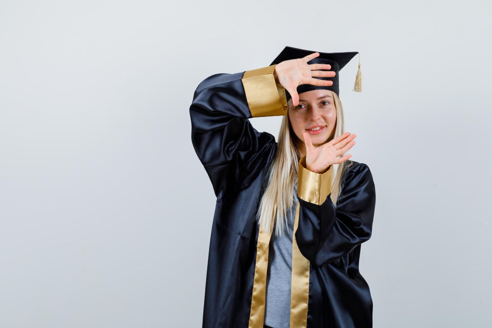 Student after graduating