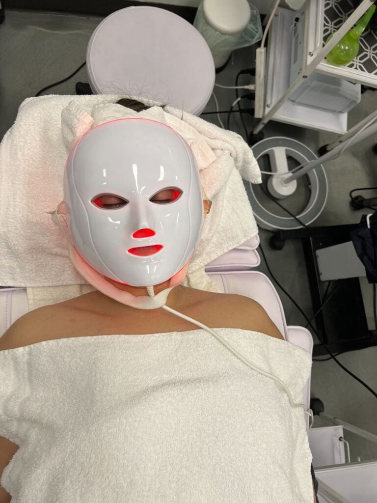 Advanced Facial Treatments Every Esthetician Should Master 3 Person receiving a facial treatment.
